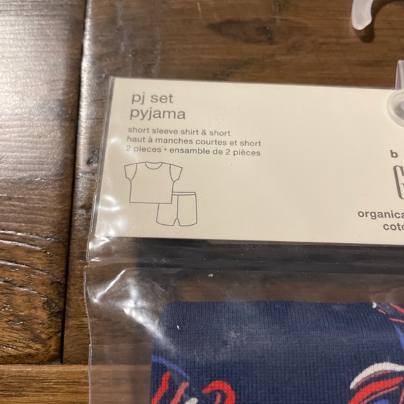 New Gap Kids Lobster summer pajamas PJs size 4 years - Picture 3 of 4